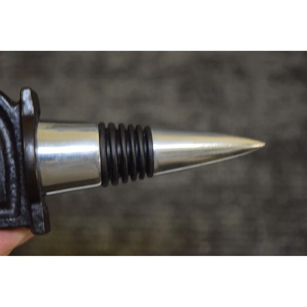 Cast Iron Wrought Iron Look LETTER B Top Wine Bottle Stopper Bar Accessory